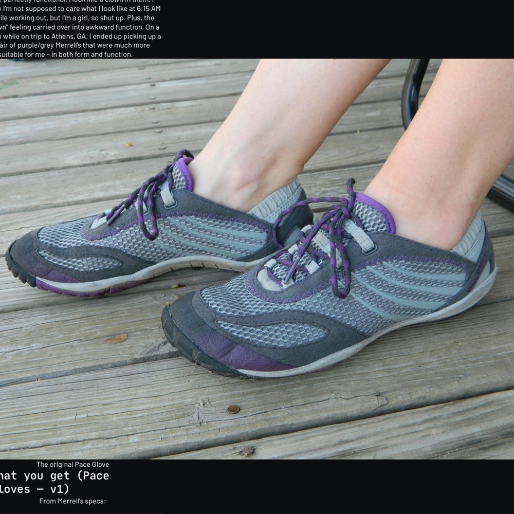 Merrell Barefoot Pace Glove Shoes
